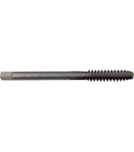 Taraud ACME 1"-5 Filetage Trapézoïdal Gaucher - HSS - Pour Acier, Fonte, Laiton - Longueur 235 Mm - 3
