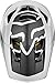 Fox Racing Proframe Helmet Pistol White/Black/Red, L