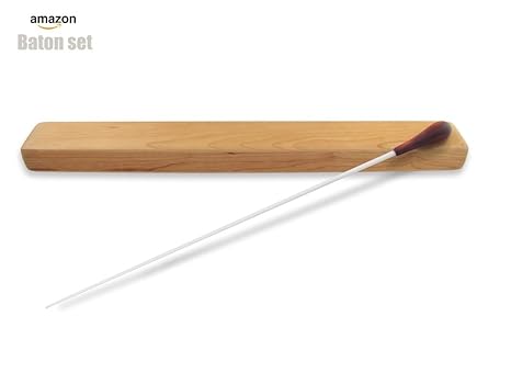 physcool Professional Wood Griff Band Orchester Dirigieren Taktstock mit Premium Dedicated Taktstock Holz Box (Offizielle Län
