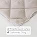 RHF Reversible Recliner Chair Cover, Chair Cover, Recliner Cover, Pet Cover for Chair, Furniture Protector, Machine Washable, Double Diamond Quilted(Recliner-Small:Light Beige/Light Beige)