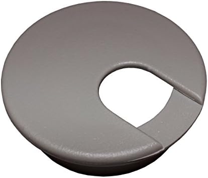 1 Desk Cord Cable Wire Grommet Gray 2" #1035