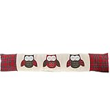 Lily's Home Owl Door Draft Stopper | Perfect For 36 Inch Flush Door, Efficient Energy Saver & Ideal Solution To Protect From Winter & Summer Weather Variations, Air Seal Gap Blocker, 37 Inch, 2 Lbs