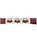 Lily's Home Door Draft Stopper and Air Seal Gap Blocker, Fits 36 Inch Wide Flush Doors, Ideal Solution for Cold or Hot Air Drafts, Plaid Owls Design (37