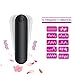 DGz Small Viberate Toys with 2 Extra Gift -Portable Bullet Viberate Toys Waterproof USB Rechargeable Viberate Adult Toys for Women Couples - Black 07