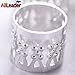 Mixed Golden Silver Dreadlock Beads for Hair Adjustable No Rust Aluminum Metal Cuffs Beads 8.5mm 100pcs Braiding Hair Decoration Jewelry by AliLeader