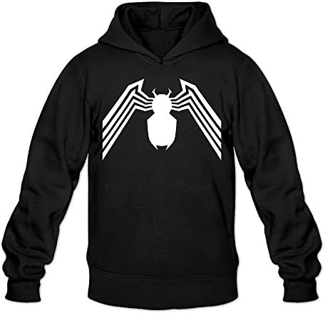 Greenday Men's Hooded Spider Venom Logo Black