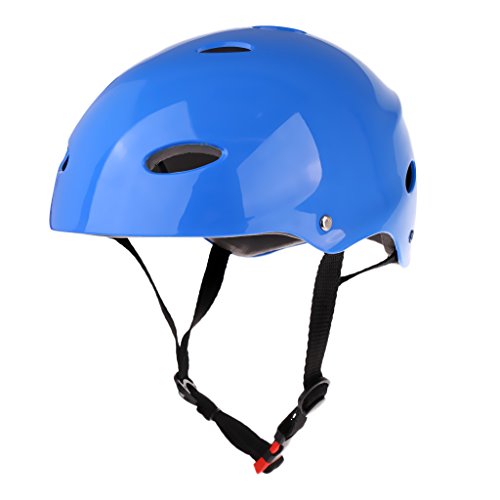 Dolity Kayak Canoeing Wakeboarding Safety Helmet Water Ski Surfing SUP Paddleboard Protective Hat Cap - CE Certified - L