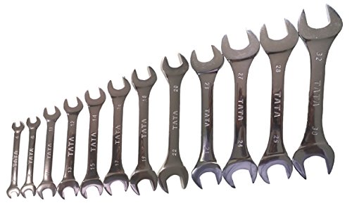 TATA AGRICO Spanner Set (Silver, SPD014, Pack of 12)