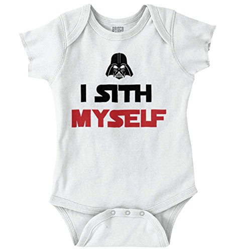 Sithed Myself Funny Baby Sci-Fi Diaper T Romper Bodysuit