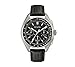 Bulova Men's Leather Strap Moon Watch