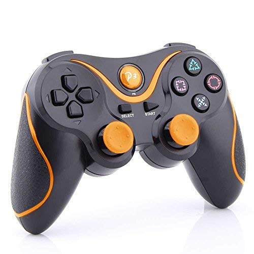 Generic Wireless Game Controller for Sony Playstation 3 PS3 Black Orange Generic Wireless Game Controller for Sony Playstation 3 PS3 Black Orange