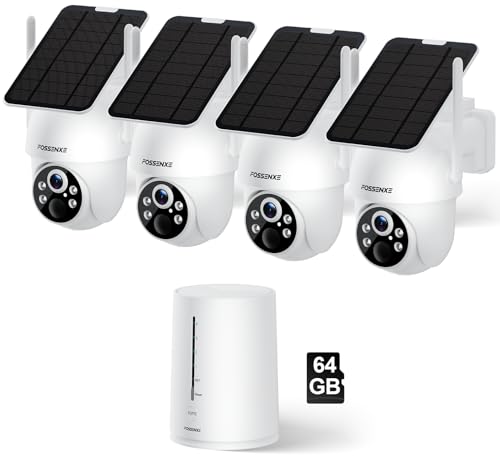 Top-Deal gesichtet! Diesen Preis für FOSSENXE 2K Überwachungskamera Pack kriegst du momentan mit 399,68€. Interessantes Angebot!