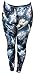 Cute Space Kitten Ladies Leggings - Large