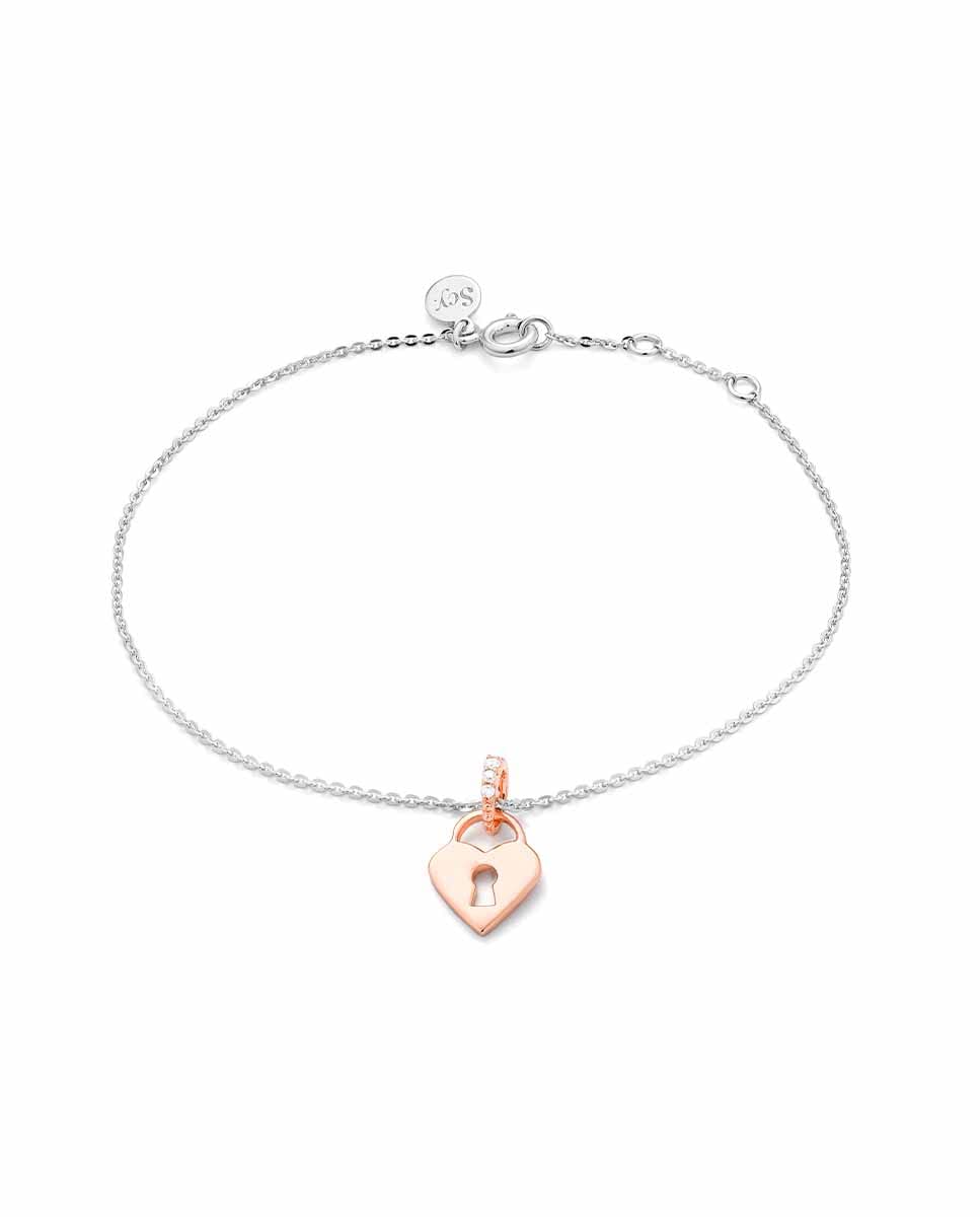 SECRECY YOURS Women's Bracelet 925 Sterling Silver 18K Gold