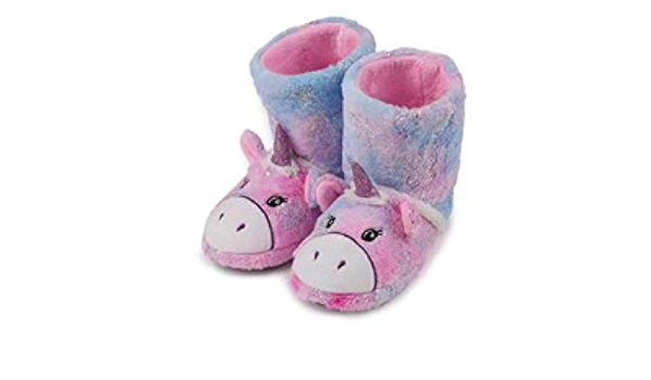 unicorn boot slippers