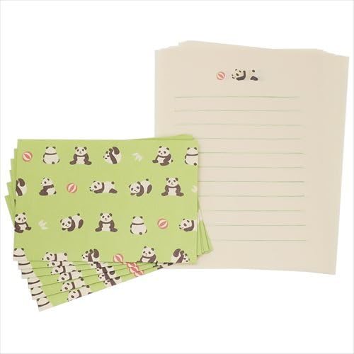 4580416978927 Iyo Japanese paper softly envelope + stationery + seal set/Panda-chan