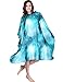 WM BEAUTY Professional Starry Sky Galaxy Interstellar Print Styling Hair Salon Cape with Snap Green