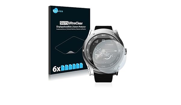savvies Protector Pantalla Compatible con Kairos Smartwatch ...