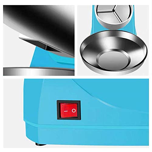 Earthily Elektrischer Ice Crusher - 380W Eiscrusher Maschine aus Rostfreier Stahl für Softdrinks, Cocktails oder kalte – Bild 6