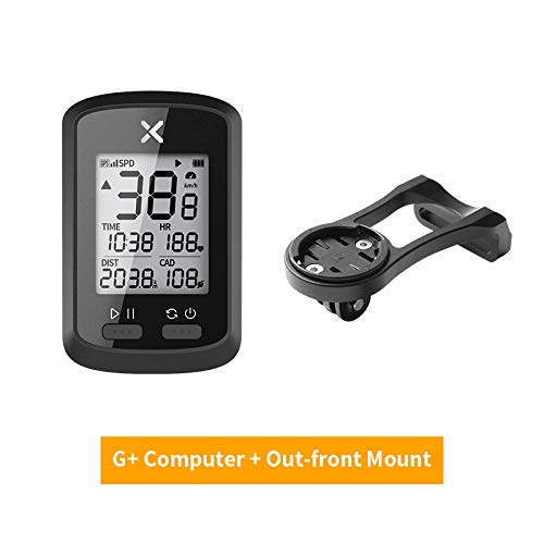 XOSS G+ GPS Cycling Computer Wireless Bike Speedometer Odometer Cycling Tracker Waterproof Road Bike MTB Bicycle Bluetooth ANT+ with Cadence