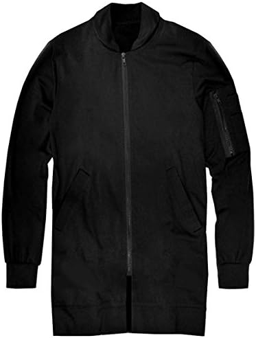 Amazon スワンユニオン Swanunion Ma 1 Ma1 ジャケット ロング丈 メンズ ミリタリー ブラック 黒 F600 M Men コート ジャケット 通販