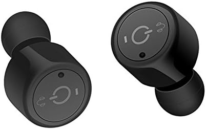 Hulorry Bluetooth Headphones with Mic, Twins Earphone Wireless Sports Headphones with Mic HD Stereo Handfree Earphones Noise Cancelling Headset for Gym Office Running for All Bluetooth Devices