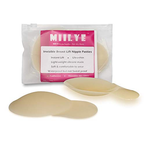 MIILYE Invisible Breast Lifting Nipple Coverups Adhesive Instant Lift Boobs Tape