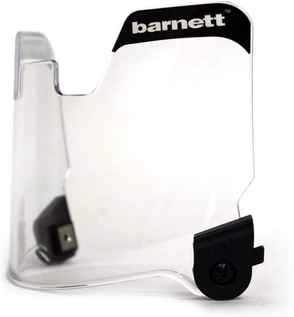 Barnett Football and Lacrosse Helmet Eye-shield Visor, Clear: Clothing