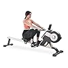 MGIZLJJ Rowing Machines, Rowing Machine,Magnetic Tension System,8 Levels Tension Knob,Adjustment Easy Space Saving,LED…
