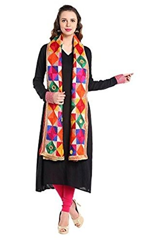 fashion tree women's dupatta(ft278_multicolour_free size)