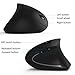 Lekvey Ergonomic Mouse, Wireless Mouse 2.4 GHz Optical Vertical Wireless Mice : Levels 6 Buttons, for Laptop, PC, Computer, Desktop, Notebook etc, Black