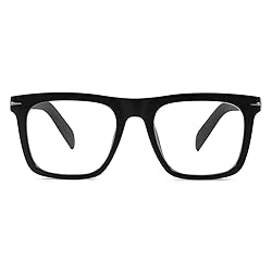 NIDOVIX Trendy Square Blue Light Blocking Glasses