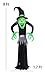 SEASONBLOW 8 Ft Halloween Inflatable Witch Ghost Decoration Blow up Decor for Home Indoors Outdoors Yard Lawn Party Supermarket