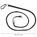 BESTOYARD 5.2ft Black Whip Catwoman Whip Costume Decor Accessories