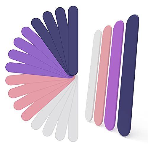 HTVRONT Stir Sticks for Epoxy Resin, 20PCS PVC Mixing Sticks, 4 Colors