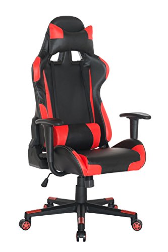 Guyou-Racing-Office-Chair-Executive-Swivel-Leather-Chair-Home-Gaming-Chair-Ergonomic-Design-Racing-Gaming-Chair-High-Back-Computer-Chair-With-Lumbar-Support-and-Headrest