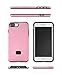 iPhone 8 Plus Case, iPhone 7 Plus Case, Slim Shock-absorbing Modern Slim Non-slip Grip Cell Phone Cases for Apple iPhone 7/8 Plus (Pink)