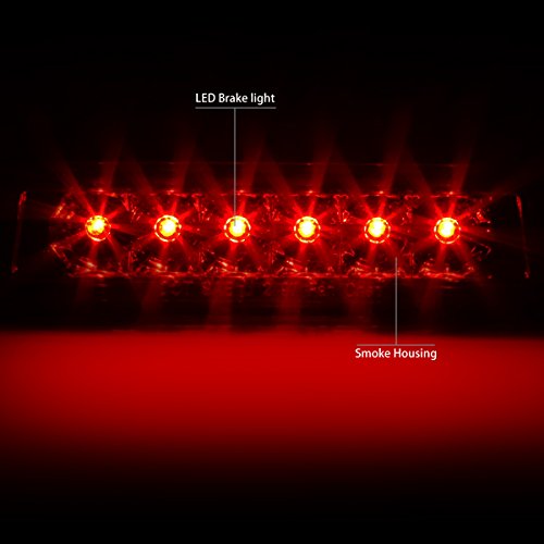 DNA Motoring 3BL-JW97-LED-SM LED Third Brake Light