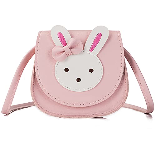 Bolsa Bandolera para Niña, Bolso Hombro Las Niñas Lindas, Bolso Crossbody Lindo, Mini Bolsos de la Princesa, Bolso Bandolera Princesa, para Niñas, Caramelos, Juguetes Pequeños (Rosa)