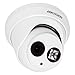 HIKVISION 4 Megapixel EXIR PoE Turret IP Outdoor Surveillance Camera, DS-2CD2342WD-I 2.8mm Lens,White