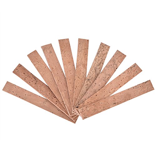 Clarinet Joint Corks, Clarinet Cork Clarinet Instrument Repair Accessories Replacement Kits with 10 Pieces Clarinet Neck Joint Cork Sheet