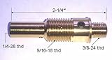5 Gas Diffusers 52FN for Fixed Nozzle in Lincoln Magnum and Tweco #2/#3 MIG Welding Guns