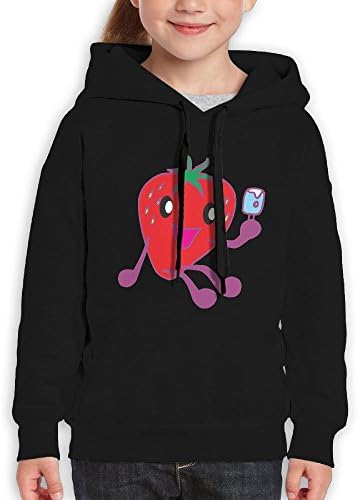 Strawberry Ice Summer Pink Youth Classic Fashion Hooded Hoodie Sweatshirt