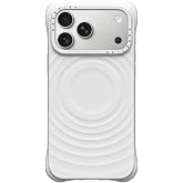 CASETiFY for iPhone 18 Pro Max Case - Ripple Compatible with MagSafe | Silicone, Wave Textured, 6.6 ft. 3x Military Grade Drop Protection, Minimal Aesthetic for Daily Casual Wear, White