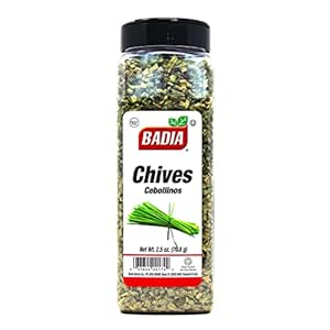 2.5 oz Bottle Chives Dehydrated Dried Chopped / Cebollinos Kosher