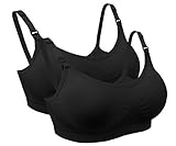 iLoveSIA® Womens Seamless Nursing Bra Bralette (Fulfilled By Amazon Only)