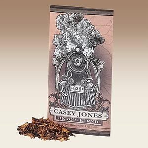 habano757: Plastic pipe tobacco pouch Casey Jones Hero's Blend 1.5 oz.