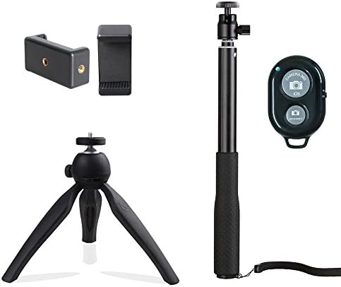Selfie Sticks + Mini Tripod + Cellphone Holder Remote For Selfie ,Live Broadcast ,Camera, 3 Axis Stabilizer Gimbal