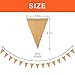 ThxToms [15 Pcs] Burlap Banner, DIY Party Decor for Birthday, Wedding, Baby Shower and Graduation, 14ft