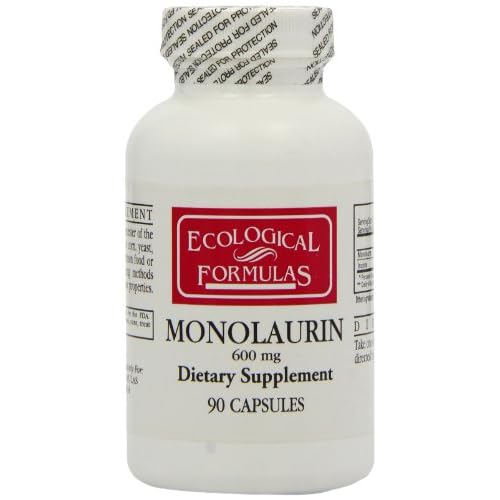 Ecological Formulas/Cardiovascular Res. - Monolaurin 600mg - 90 Capsules image